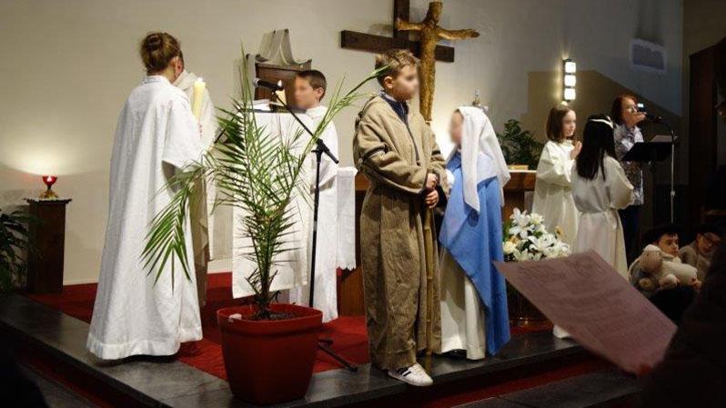 Messe de la nativité à Saint-Léonard